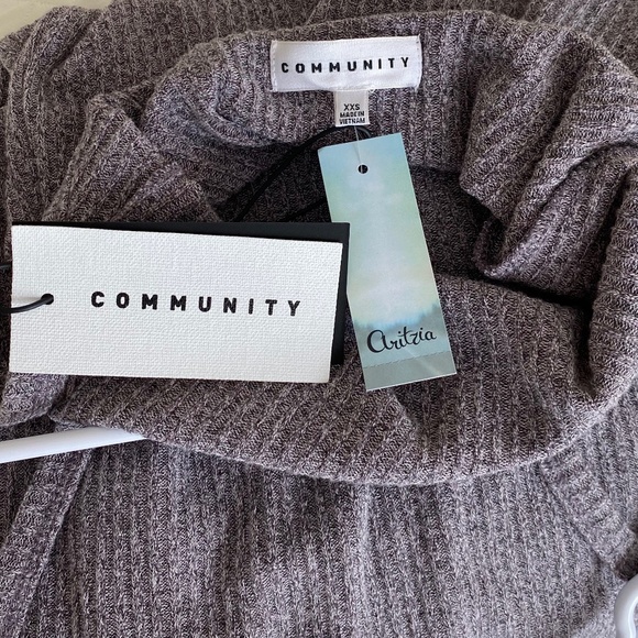 Community Hartmann Dress in Heather Mystic, XXS - Picture 3 of 3